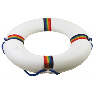 Domestic White Swim Ring